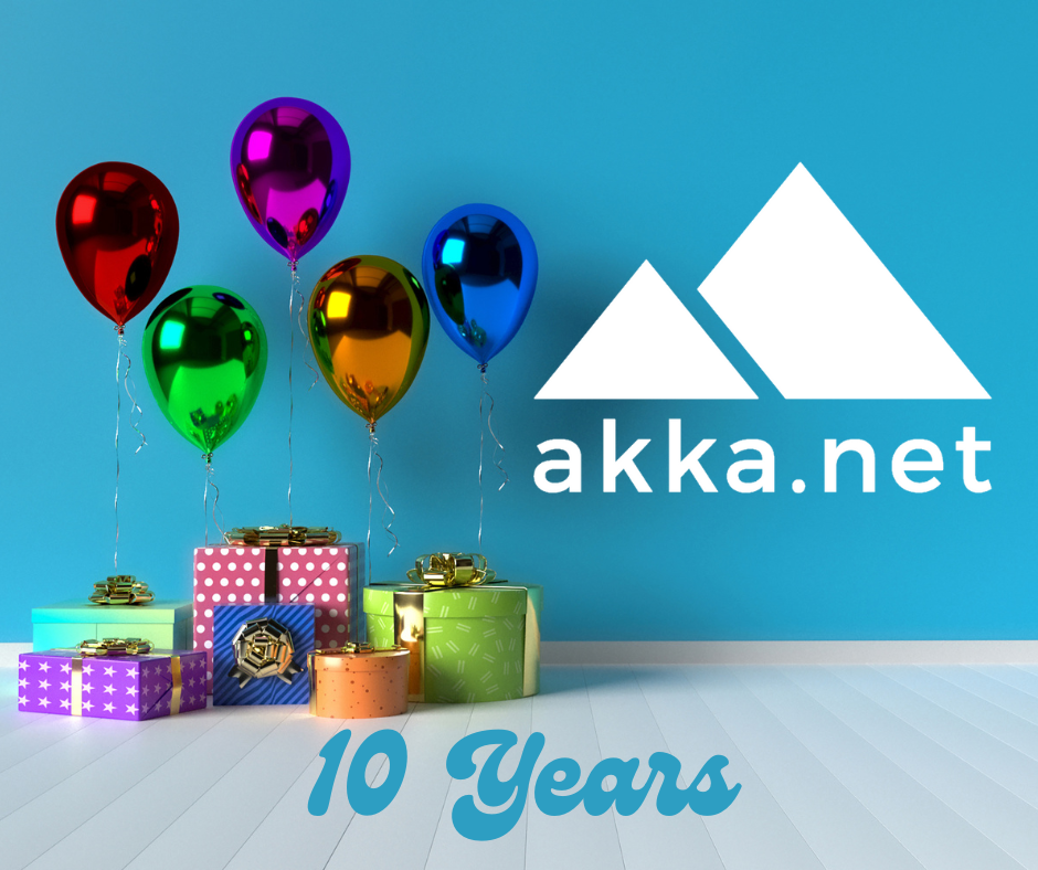 Celebrating 10 years of Akka.NET